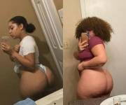 Zakeya's slight gain