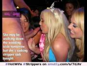 HotWife & Strippers Cock