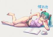 Me and my bf finally got a belt to lock me up, here's my favorite hentai chastity pic to celebrate!