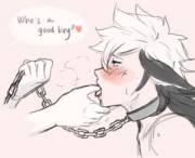 Will you be a good boy for me?