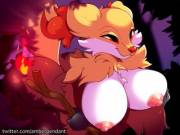 Delphox [F] (Amberpendant)