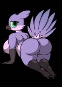 Fat birdie butt (f) [Cookie-pone]