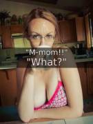 When your mom's new boyfriend is visiting