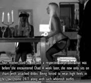 She can't even think for herself anymore, Bully Chad does all the thinking for her.