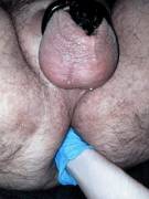 Fox [F22] wrist deep in Bear [M29] for the second time tonight