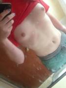 Hi friends. This is what my tits look like after 13 months of HRT.