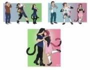 The Silver Ankh, The Ribbon Choker, Girly Together [M Humans -> F Catgirls; MTF/TGTF] - Amber-Aria