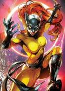 Hellcat [X-MEN RED #9 MAXX LIM HELLCAT MARVEL BATTLE LINES VARIANT]