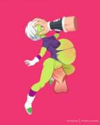 [M/F] Cheelai and Broly (Purple Horn)