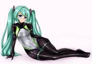 Hatsune Miku posing