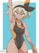 Swimsuit Bea (camekirin)