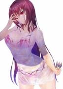 Wet T-shirt Scáthach
