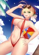 Nero at the Beach