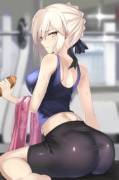 Salter in the Gym
