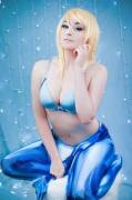 Samus cosplay