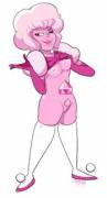 Pink Diamond flaunting it