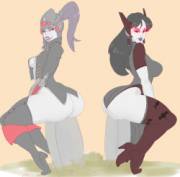 Symmerta and Widowmaker's Vampire Booty (Sunnysundown) [FxF]