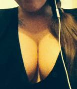 first timer here, went bold with no bra !