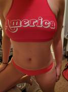 Couldn't wear my new suit because of rain, just want some people to see it.