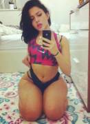 A little bit of hipcleavage.