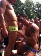 Probably from one of the 'Inappropriate Behavior' parties.