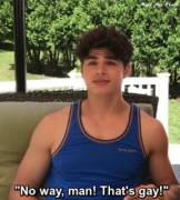 Just a boyish dare between brothers!