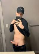 [19M] Half dressed, fully hard