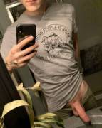 Ignore the shirt—eat up.