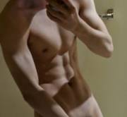 [20m] Have been workin out and the lighting is doing me favors