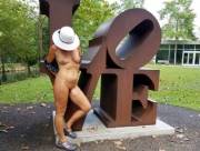 I LOVE to sneak nude photos in very public places