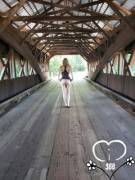 *Like a bridge over troubled waters... I'll will be...* clearly flashing your my tush! [F44]