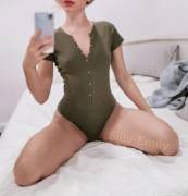 [OC] does that count as a one-piece form-fitting garment that covers the torso and the crotch?