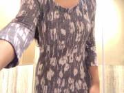 She forgot to wear underwear again...