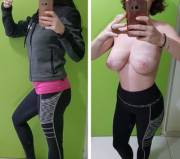 No one thinks they're that big when I go for a run 