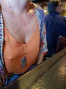 Waiting for our food.