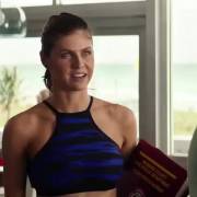 Alexandra Daddario bouncing