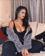 Showing some cleavage (@alexandradaluz)