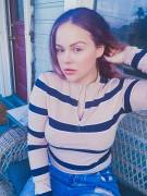 Wanna see what’s underneath? ? Upvote for my tits in your dm.