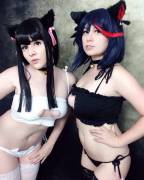 [Kill la Kill] neko-Saysuki and Ryuko