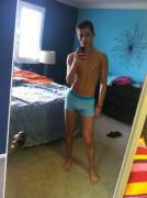 Light blue underwear