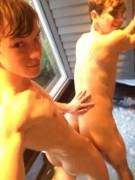 But first a selfie...