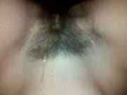 A little bit of peeing [f]un in the tub!