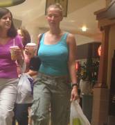 At the shopping center