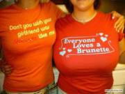 I really do like brunettes!