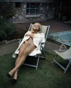 Eniko Mihalik (Hungary) in a spread from Spanish Vogue. (xpost from /r/fashpics)