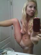 I don't care for duck faces but I'll make an exception for her.