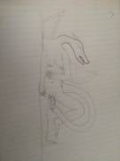 All you homos have drawn male dragons, time for some girl action.