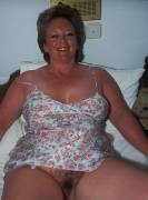 Short dress, no underwear, allover tan, and a smile