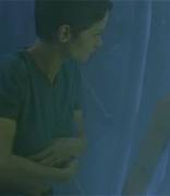 Robin Tunney topless in "Supernova" 2000