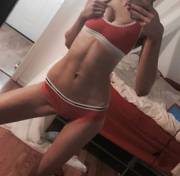 Red is always sexy , right?